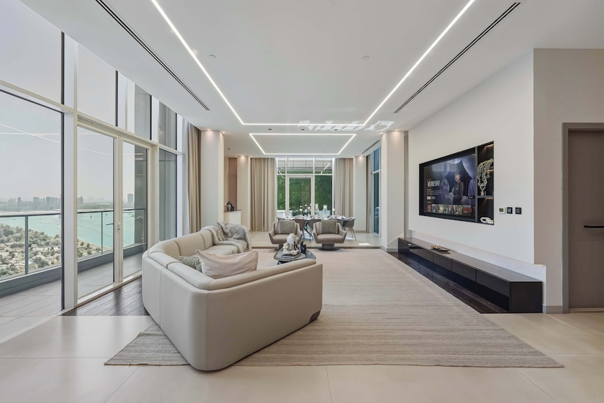 Palm Penthouse Sky Villa - Vast Terrace & Jacuzzi - Dubaï