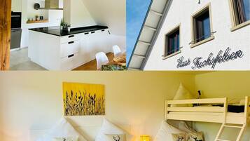 1 Schlafzimmer, Reisekinderbett, kostenloses WLAN, Bettwäsche