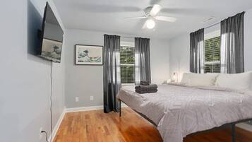 2 soveværelser, strygejern/strygebræt, Wi-Fi, sengetøj