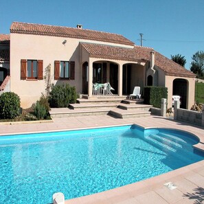 Outdoor pool - Le Platane Cottage – Verdon Holiday Rental • Pool • New Air Conditioning (Montagnac-Montpezat)