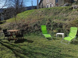 Outdoor dining - House for 8 with garden and garage in Autrans (Autrans-Méaudre en Vercors-Autrans)
