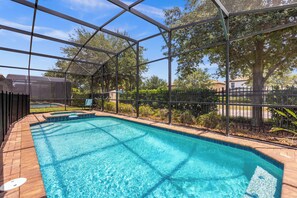 Pool - Family-Friendly Villa: 9BR, Pool & Close to Disney (Kissimmee)