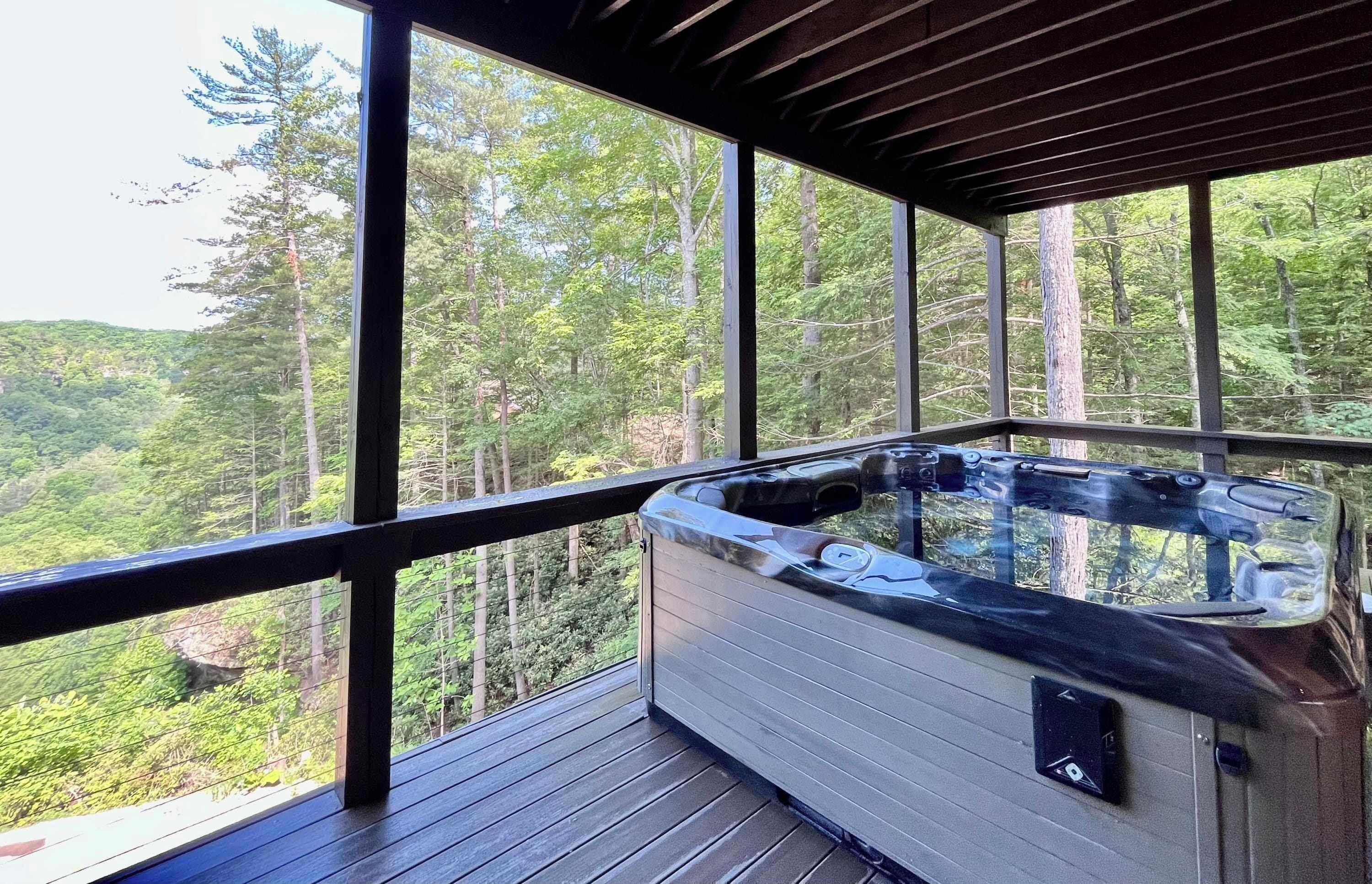 Baignoire à remous extérieure