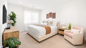 2 bedrooms, iron/ironing board, WiFi (free), bed sheets - PGA West Relaxation: BBQ, Pool & Spa Views (La Quinta)