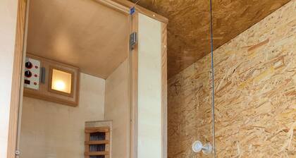 Paloma Chalet with Sauna - Relaxing Nature Escape by Lauwersmeer Park