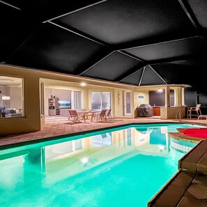 Villa | 3 bedrooms - Rosegarden - Pool Spa and Perfect Water View (Cape Coral)