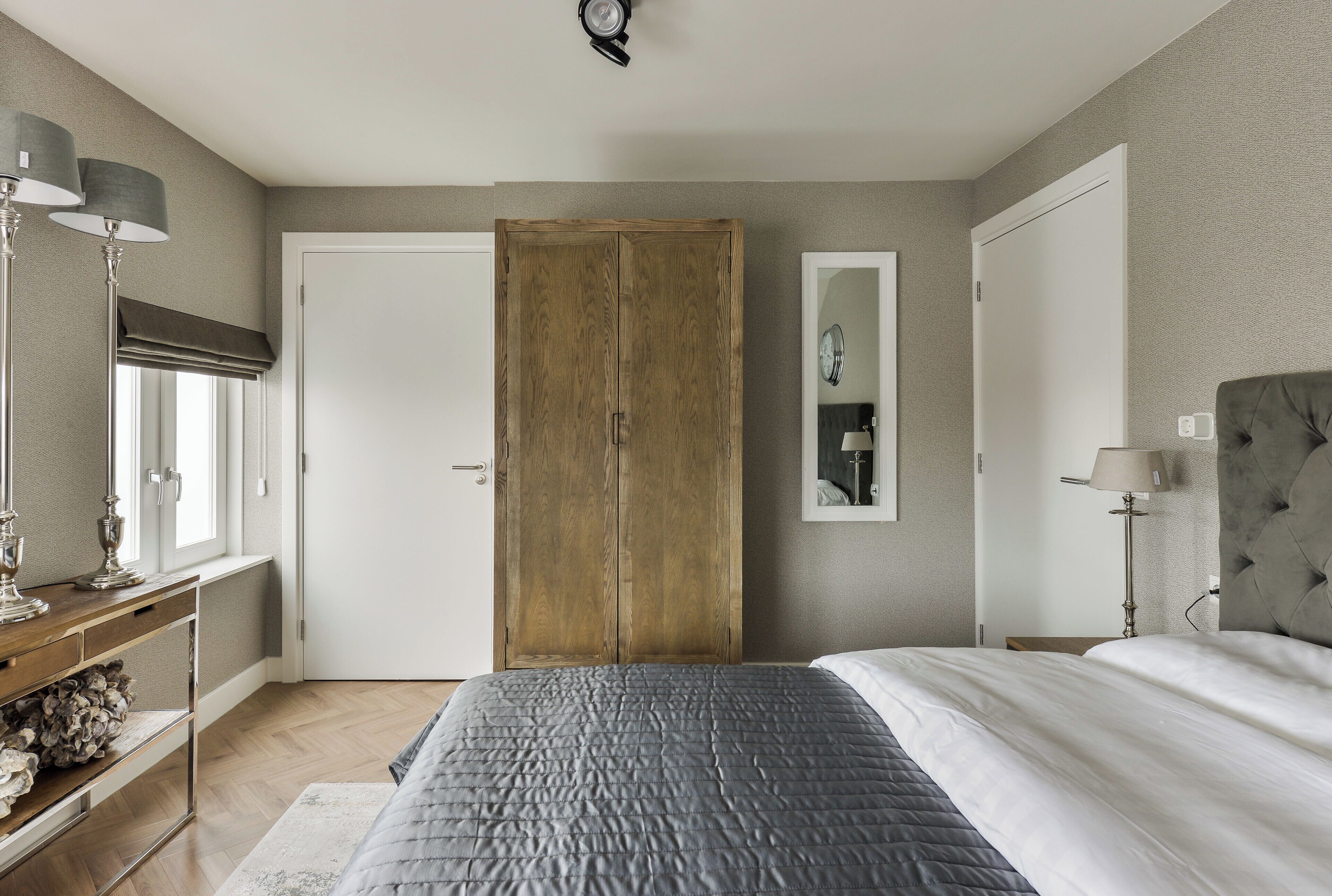 1 غرفة نوم وواي فاي وملاءات أسرّة