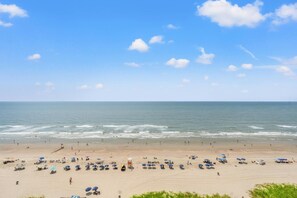 On the beach - Fantastic views from the balcony. | South Shore - 1101 (North Myrtle Beach)