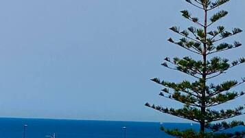 Blick von der Unterkunft