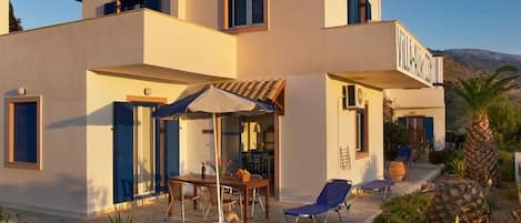 Voorkant van accommodatie