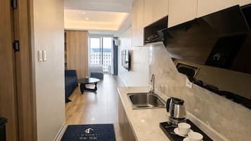 Premium bedding, down duvets, memory-foam beds, free minibar items