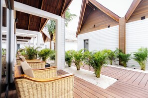 Quarto casal, vista para o jardim | Vista para o jardim