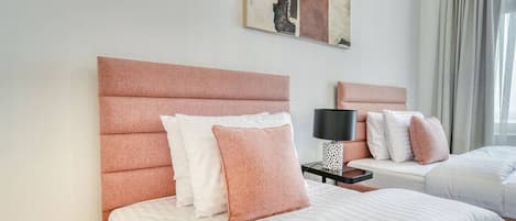 2 bedrooms, iron/ironing board, WiFi (free), bed sheets