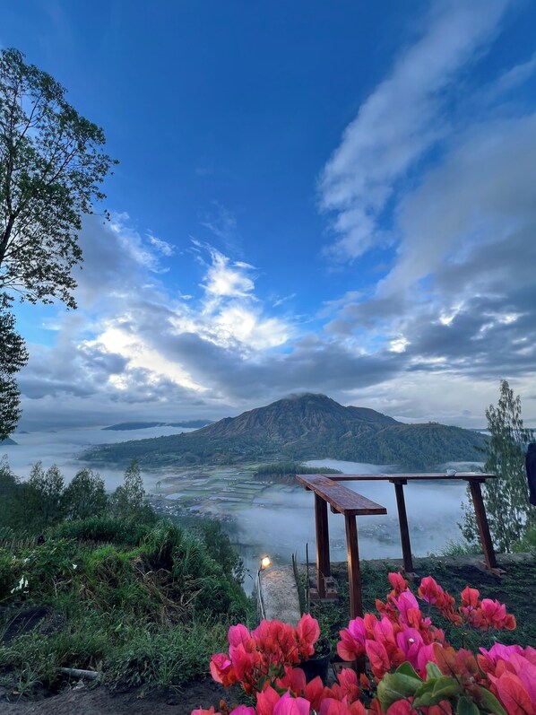 Front of property - Pinggan glamping ground (Kintamani)