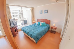 Apartment | 1 bedroom, premium bedding, individually decorated - Oceana Suites Alto Libertad (Vina del Mar)