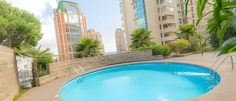 Apartment | Pool | Indoor pool, seasonal outdoor pool