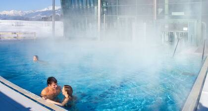 Traum-ferienwohnung mit Dachterrasse & Tollem Ausblick, Cron4 Schwimmbad & Sauna