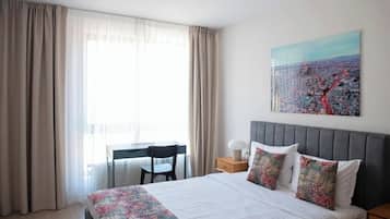 2 habitaciones y ropa de cama