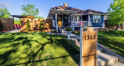 Central Cozy Cottage! Spacious entertaining area, gameroom, and cornhole arena!