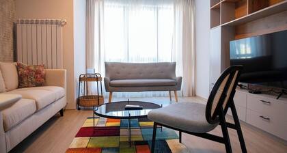 New York: A spacious modern apartment with parking