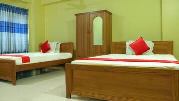 Family Quadruple Room, City View | Individually decorated, individually furnished, desk, free WiFi