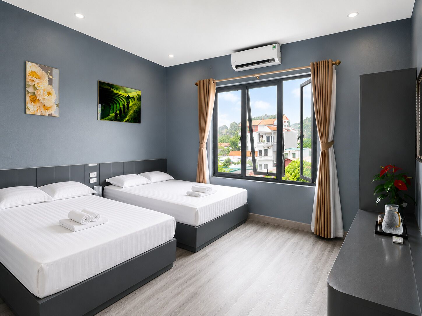 Family Double Room, Garden View