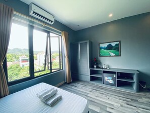 Phòng đôi dành cho gia đình, quang cảnh vườn | Quang cảnh từ phòng