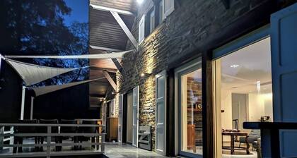 La Semois et moi: villa at the river Semois