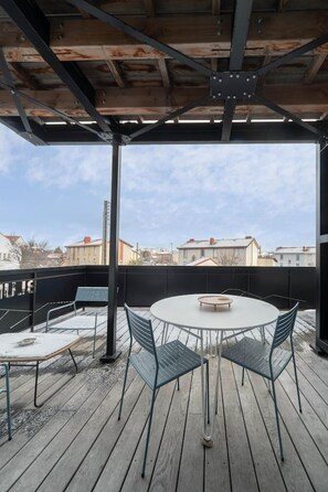 Outdoor dining - Grand Appartement design avec parking privé (Clermont-Ferrand)
