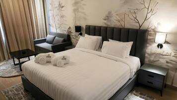 Basic Single Room, City View | Blackout curtains, free WiFi