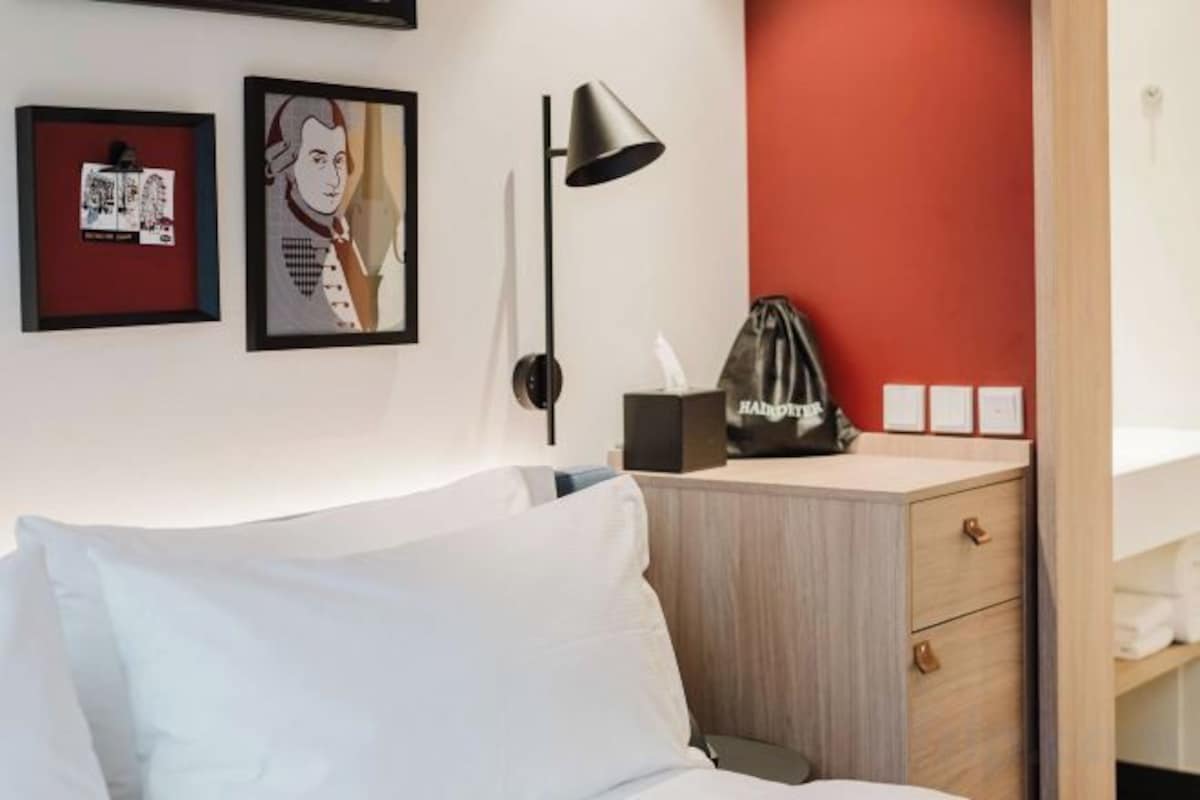 In-room safe, desk, blackout curtains, soundproofing