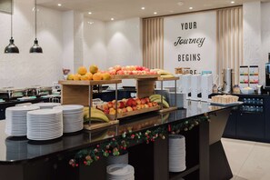 Gratis morgenmadsbuffet hver dag