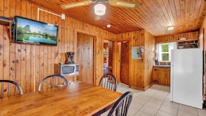 Dining - Lake Front 2 Bedroom Cabin,6, With a Pool and Bar & Grill (Smithville)