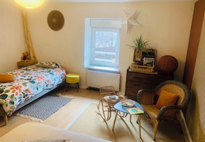 1 chambre, lit de bébé portatif, accès au Wi-Fi (inclus)