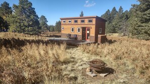 Exterior - Tiny house on the prairie with mountain views. (Flagstaff)
