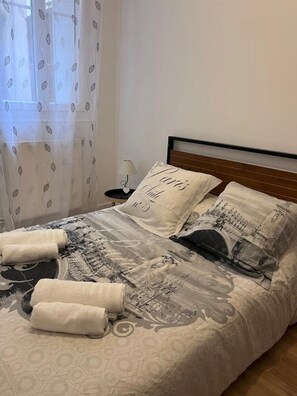 1 chambre, Wi-Fi, draps fournis
