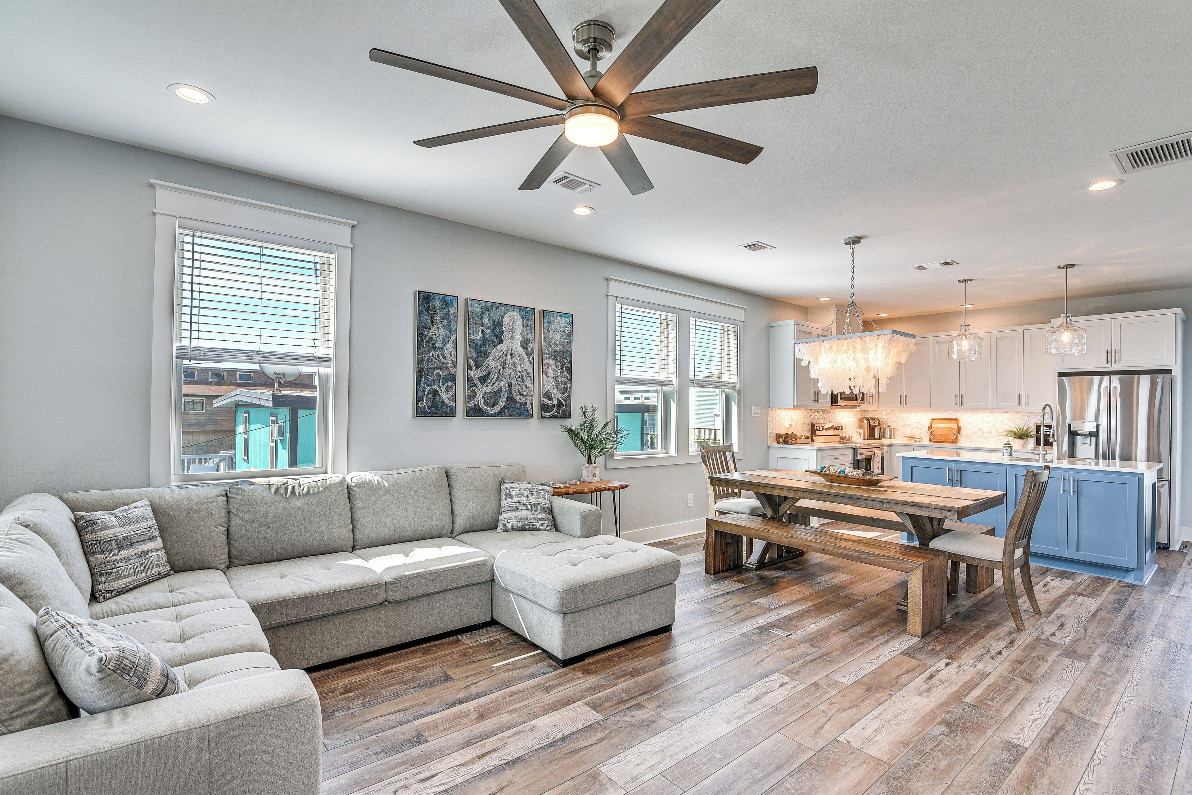 Galveston Vacation Rental | 4BR | 3BA | 1,718 Sq Ft | Stairs Required