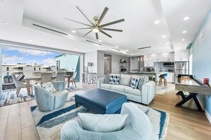 Bloc d'apartaments, diversos llits (Penthouse) | Sala d'estar