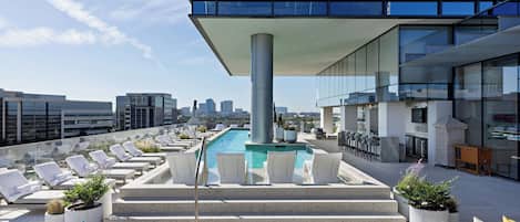 Seasonal outdoor pool