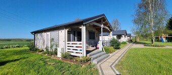 3 Familienferienhäuser in der Nähe des Meeres/Hortulus Gartens in Westpommern