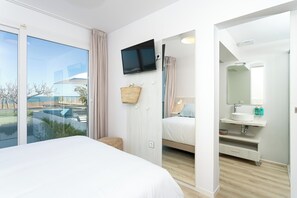 Chambre Double, vue mer | Chambres insonorisées, Wi-Fi gratuit, draps fournis