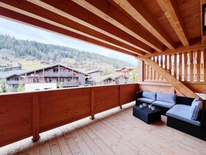 Property grounds - Wifi, 2nd floor, balcony, tv, 51m², Les Gets (Les Gets)