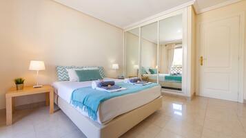 2 slaapkamers, beddengoed