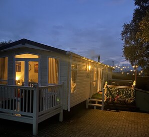 Cabin | Exterior - Luxury Rural Hottub Lodge in Northumberland (Morpeth)