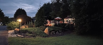 Mountain View Luxury RV Spot, Class A Motorcoach Resort, Rumbling Bald Lake Lure