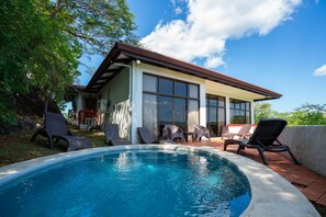 Una piscina climatizada