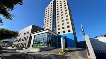 Façade de l’hébergement