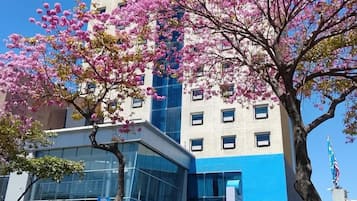 Majoituspaikan julkisivu