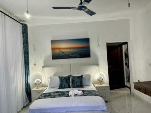 3 habitaciones, tabla de planchar con plancha, wifi y ropa de cama 