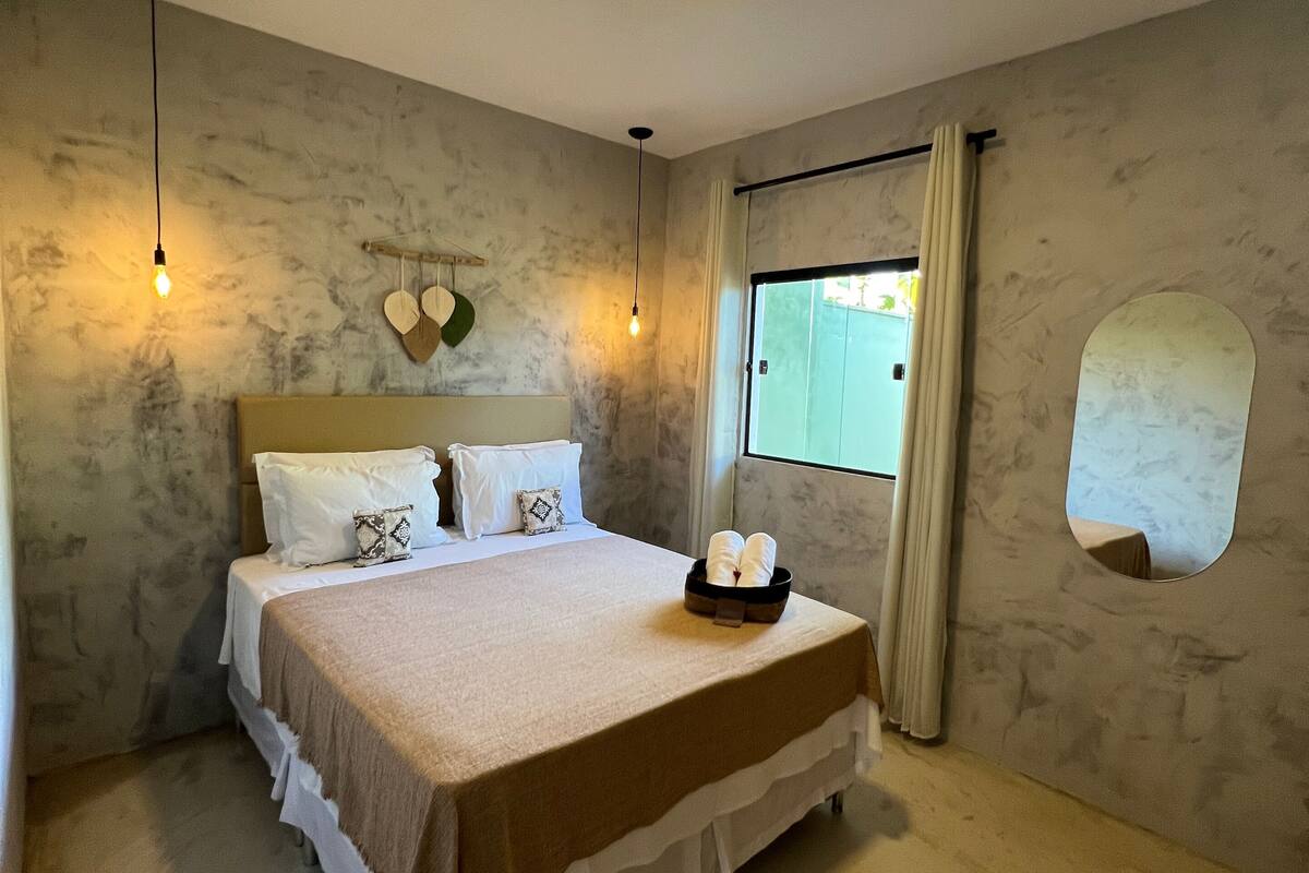 Casa Confort, vista al jardín | 1 habitación y ropa de cama hipoalergénica
